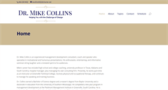 Desktop Screenshot of drmikecollins.org